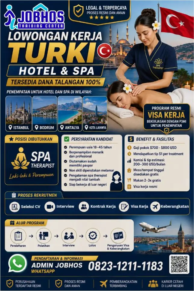 Kursus spa terapis luar negeri Jakarta