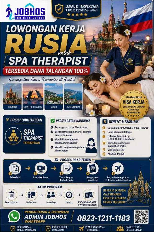 Kursus spa terapis luar negeri terbaik di Indonesia