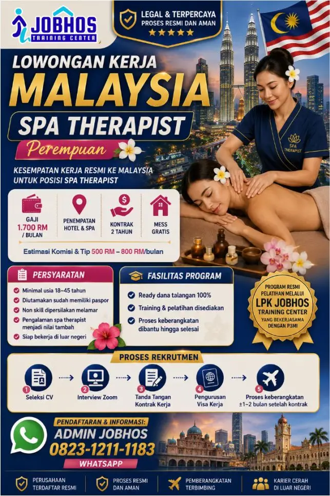 Pelatihan spa terapis luar negeri Surabaya